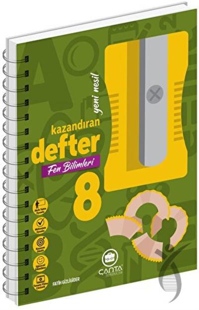 8. Sınıf LGS Fen Bilimleri Okula Yardımcı Kazandıran Defter 