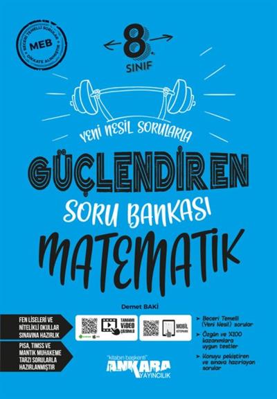 8. Sınıf LGS Matematik Güçlendiren Soru Bankası