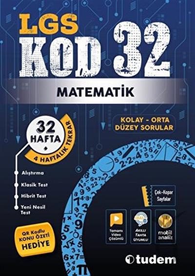 8.Sınıf LGS Matematik  Kod 32 