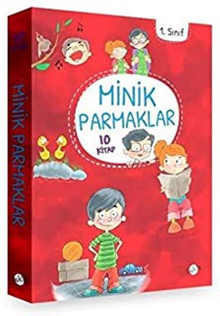 1. Sınıf - Minik Parmaklar 10 Kitap (Düz Yazı)