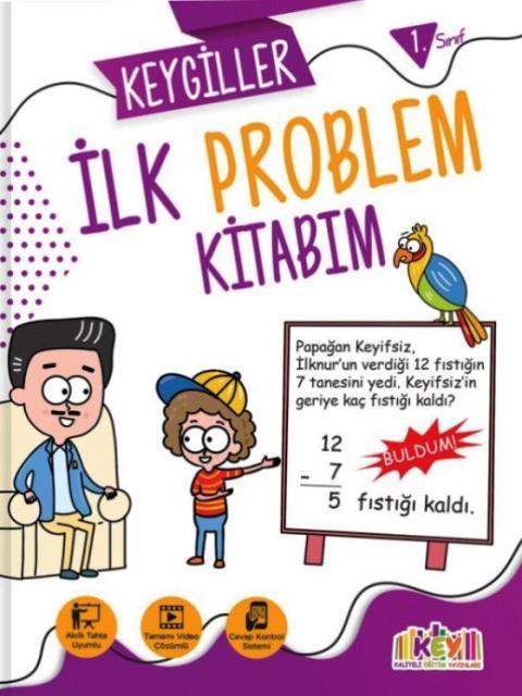 1. Sınıf  İlk Problem Kitabım Keygiller