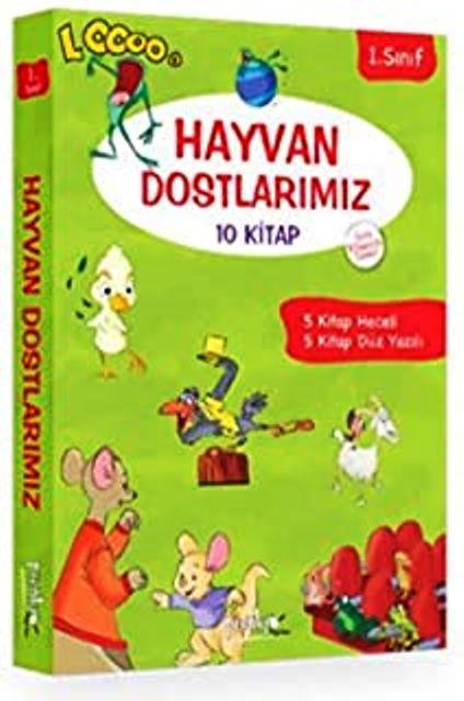 1. Sınıf Hayvan Dostlarımız Serisi (10 Kitap Takım)