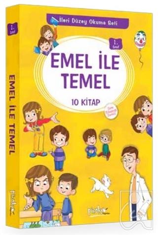 1. Sınıf Emel İle Temel Serisi (10 Kitaplık Set)