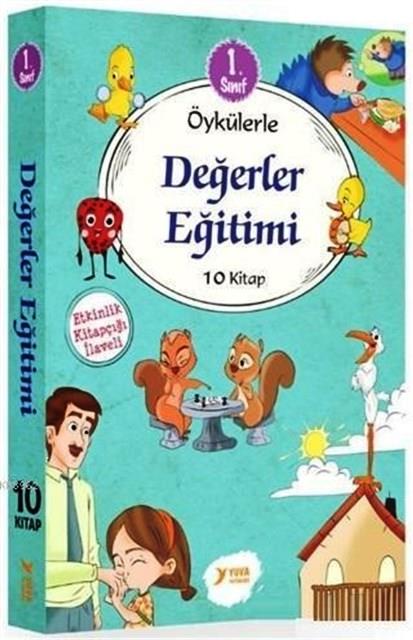 1. Sınıf Öykülerle Değerler Eğitimi Seti (10 Kitap Takım)