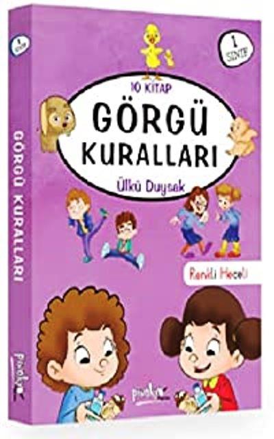 1. Sınıf Görgü Kuralları Serisi (10 Kitap Takım)
