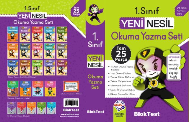 1. Sınıf Yeni Nesil Okuma Yazma Seti