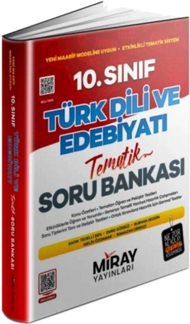 10. Sınıf Türk Dili ve Edebiyatı Konu Özetli Tematik Soru Bankası