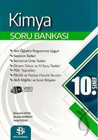 10. Sınıf Kimya Soru Bankası Bilgi Sarmal Yayınları