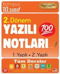 10. Sınıf Yazılı Notları 2. Dönem 1 ve 2. Yazılı
