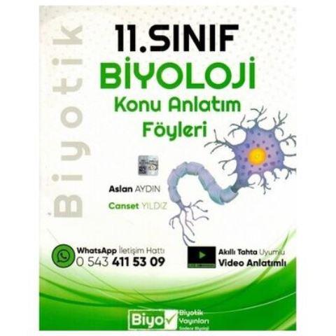 11. Sınıf Biyoloji Konu Anlatım Föyleri