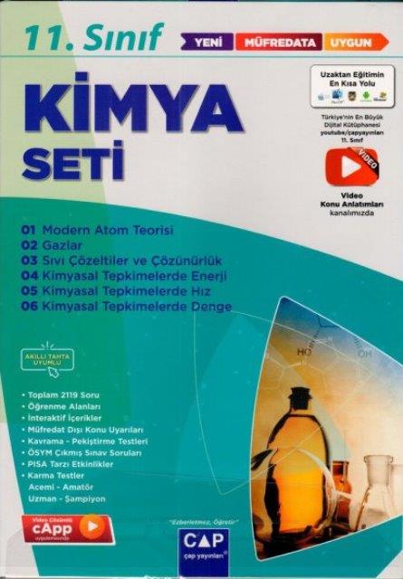 11. Sınıf Anadolu Kimya Set