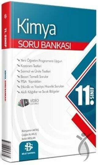 11. Sınıf Kimya Soru Bankası Bilgi Sarmal Yayınları