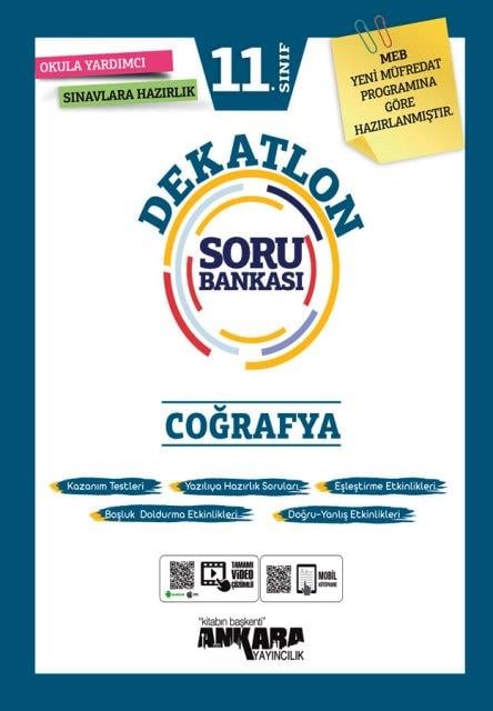 11.Sınıf Coğrafya Dekatlon Soru Bankası