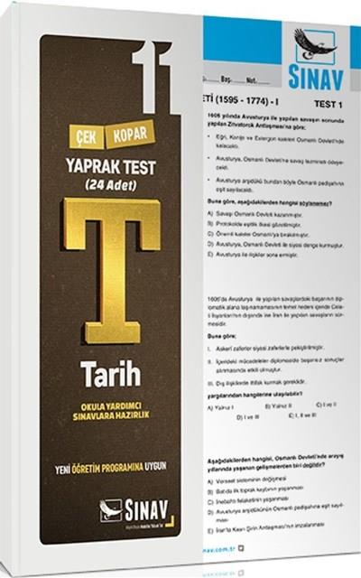 11. Sınıf Tarih Yaprak Test