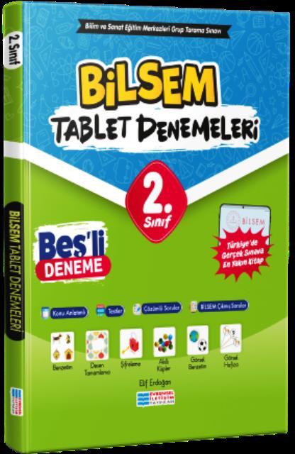 2.Sınıf Bilsem Tablet 5 li Deneme 
