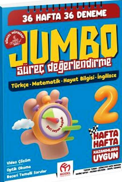 2.Sınıf Jumbo Hafta Hafta Süreç Değerlendirme