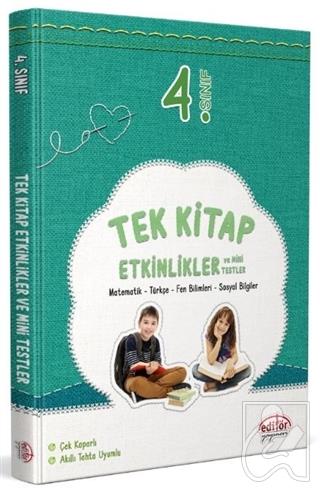 2021 - 4.Sınıf Tek Kitap Etkinlikler ve Mini Testler