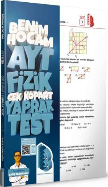 2024 AYT Fizik Çek Kopar Yaprak Test