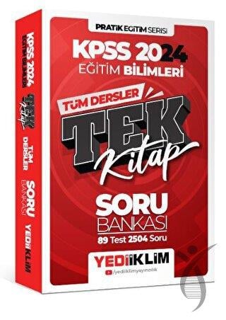 2024 KPSS Eğitim Bilimleri Tüm Dersler Tek Kitap Soru Bankası