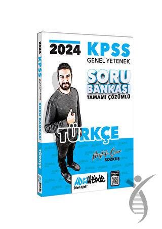 2024 KPSS Genel Yetenek Türkçe Tamamı Çözümlü Soru Bankası