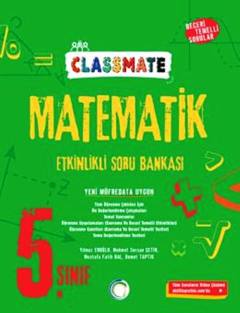 2025 5. Sınıf Classmate Matematik Soru Bankası