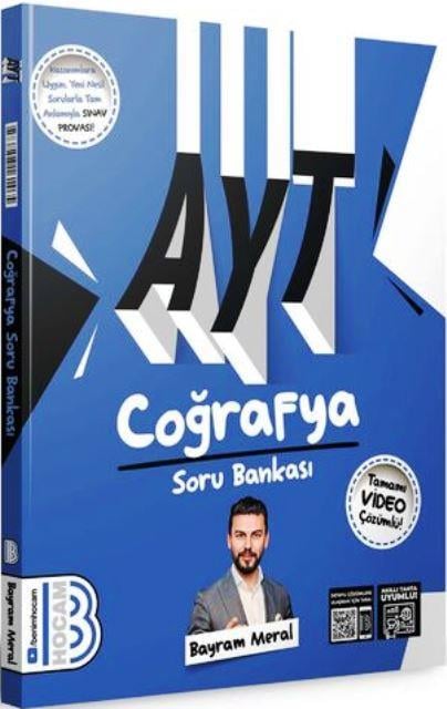 2025 AYT Coğrafya Tamamı Video Çözümlü Soru Bankası