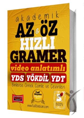 2025 YDS YÖKDİL YDT Akademik Az & Öz Hızlı Gramer