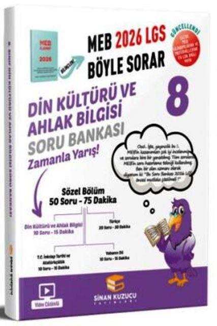 2026 8. Sınıf LGS Din Kültürü ve Ahlak Bilgisi Soru Bankası