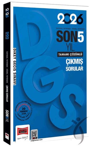 2026 DGS Sayısal-Sözel Yetenek Son 5 Yıl Çıkmış Sorular