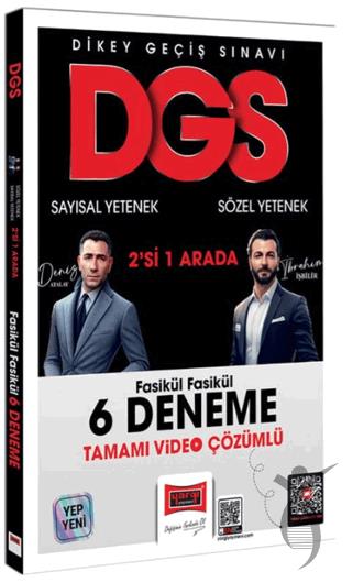 2026 DGS Sayısal Yetenek - Sözel Yetenek Fasikül Fasikül Tamamı Video Çözümlü 6 Deneme