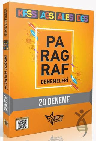 2026 KPSS AGS ALES DGS Paragraf 20 Deneme