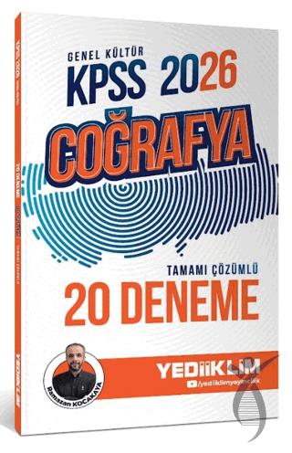2026 KPSS Genel Kültür Coğrafya Tamamı Çözümlü 20 Deneme