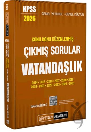 2026 KPSS Genel Yetenek Genel Kültür Konu Konu Düzenlenmiş Tamamı Çözümlü Çıkmış Sorular Vatandaşlık