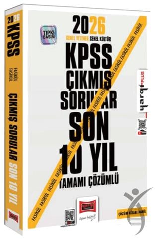 2026 KPSS GK-GY Tüm Dersler Tamamı Çözümlü Son 10 Yıl Çıkmış Sorular