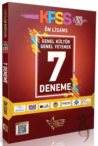 2026 KPSS Ön Lisans Genel Kültür Genel Yetenek 7 Deneme