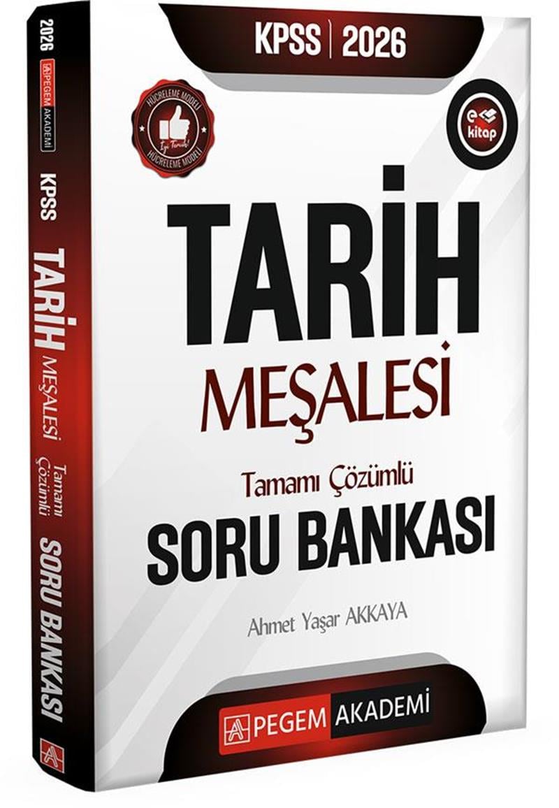 2026 KPSS Tarih Meşalesi Tamamı Çözümlü Soru Bankası