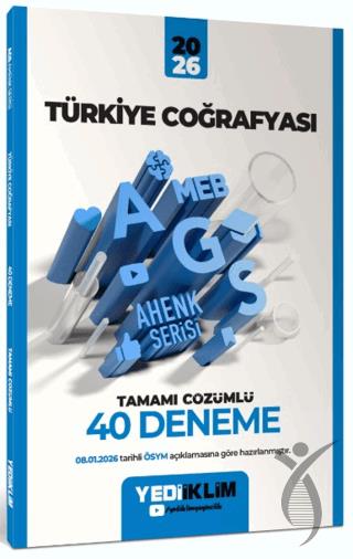 2026 MEB-AGS Ahenk Türkiye Coğrafyası Tamamı Çözümlü 40 Deneme