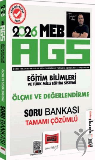 2026 MEB AGS Eğitim Bilimleri ve Türk Milli Eğitim Sistemi Ölçme ve Değerlendirme Soru Bankası