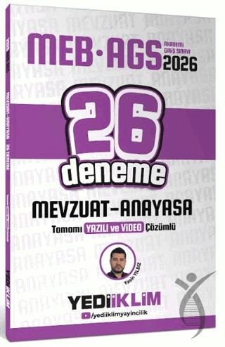 2026 MEB-AGS Mevzuat Anayasa Tamamı Yazılı ve Video Çözümlü 26 Deneme