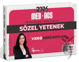2026 MEB-AGS Sözel Yetenek Video Ders Notları