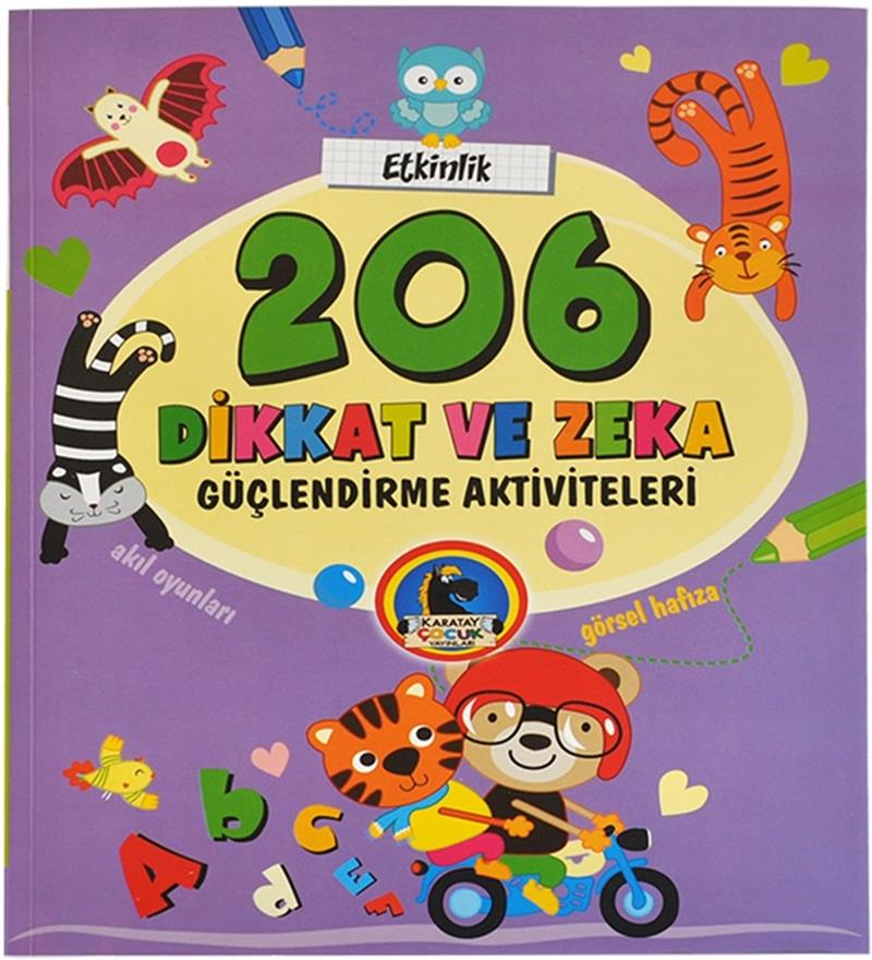 206 Etkinlikli Dikkat ve Zeka Güçlendirme Aktiviteleri