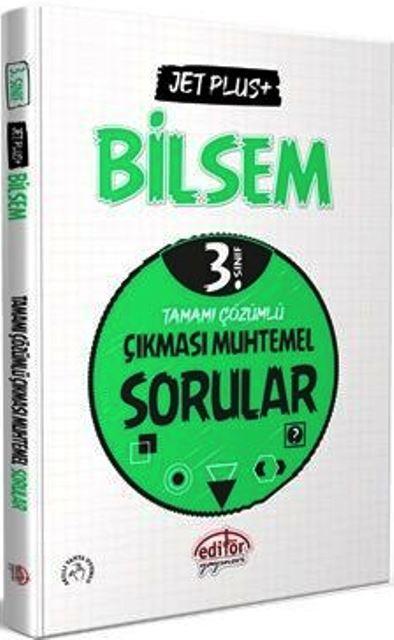 3. Sınıf Bilsem Jet Plus + Tamamı Çözümlü Çıkması Muhtemel Sorular    
