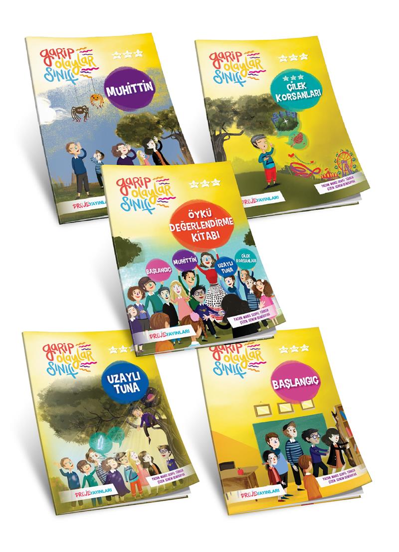 3. Sınıf Öykü Seti Proje Yayınları  (5 Kitap Set)