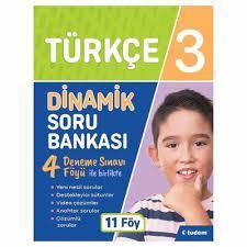 3. Sınıf Türkçe Dinamik Soru Bankası