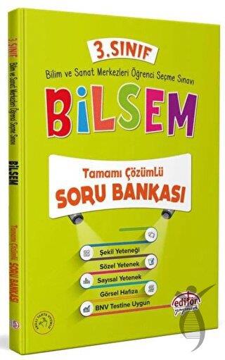 3. Sınıf Bilsem Tamamı Çözümlü Soru Bankası 
