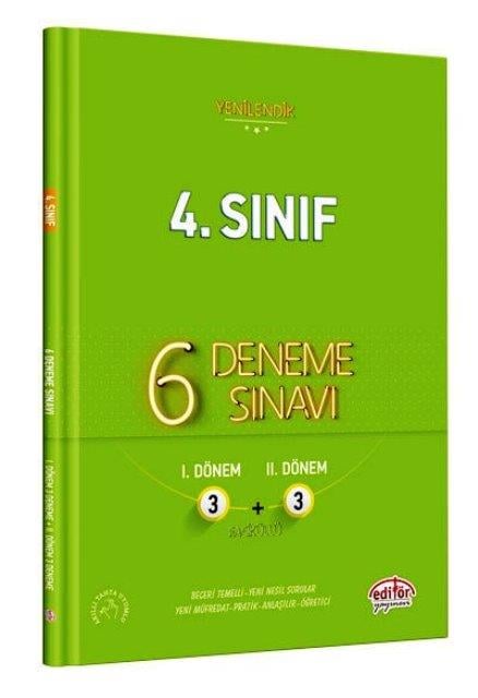 4. Sınıf 6 (3+3) Deneme Sınavı 
