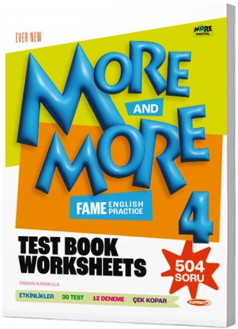 4. Sınıf More More Worksheets Test Book