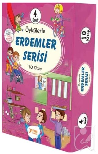 4. Sınıf Öykülerle Erdemler Serisi (10 Kitaplık Set)