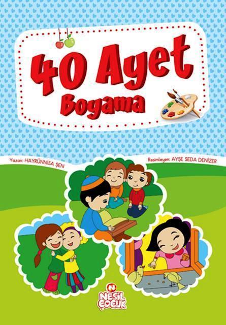 40 Ayet Boyama