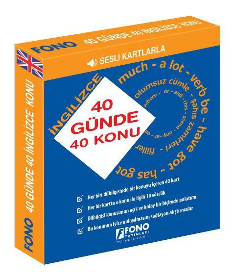 40 Günde 40 Konu İngilizce